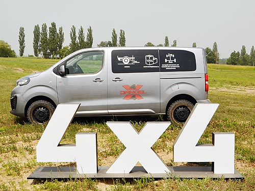   Dangel 4x4  : Peugeot Traveller 4x4, Citroen Jumper  Peugeot Partner 4x4 - Dangel