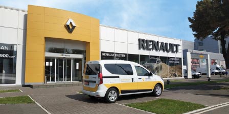 Укрпочта получила крупную партию специализированных автомобилей Renault Dokker - Renault