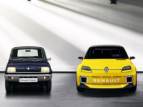 Каким будет прототип Renault 5 из 70-х, подмигивающий фарами - Renault