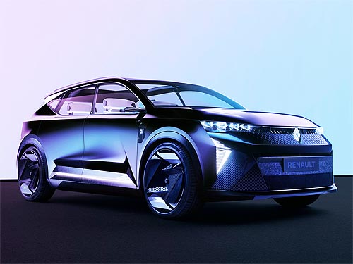 Яким буде новий електричний кросовер Renault Scenic Vision