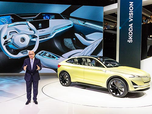 Skoda    ŠKODA KAROQ  ŠKODA VISION E - Skoda