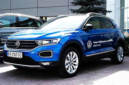 В Украину начались поставки дополнительной партии Volkswagen T-Roc - Volkswagen