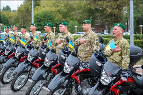 Одесские пограничники будут ездить на мотоциклах Honda - Honda