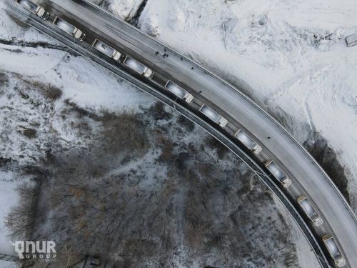 Какие грузовики проверят новый вантовый мост в Запорожье на прочность - мост