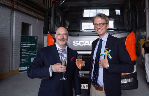 Scania відкрила нову сервісну станцію у Київський області - Scania