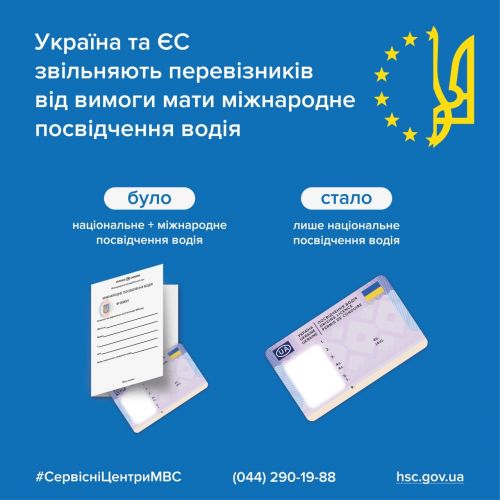 Українцям не потрібно буде замінювати посвідчення водія на час перебування під захистом у країнах ЄС