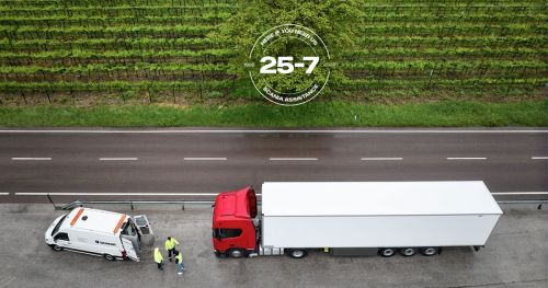 Служба технічної підтримки Scania Assistance святкує 25 років