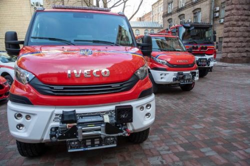 Київ отримав ще 5 нових пожежних автомобілів