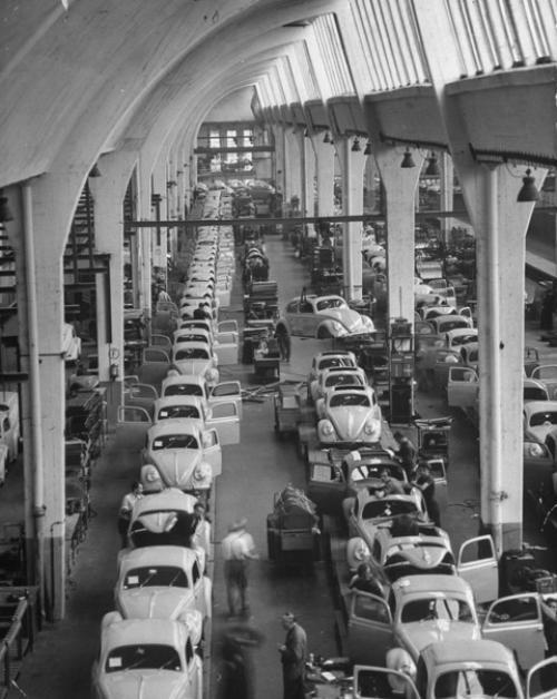 Как делали Volkswagen в 1951 году