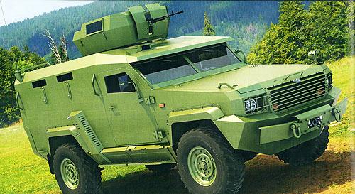 В Украине появится новый бронеавтомобиль Барс-6