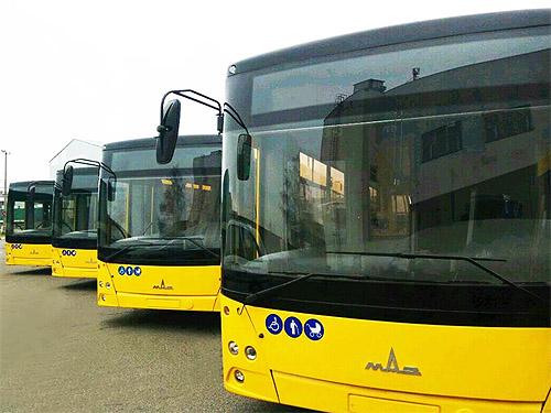 В Украине стартовали продажи доступной версии городских автобусов МАЗ