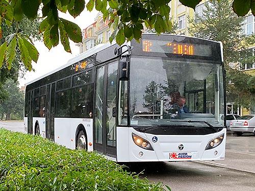 Міські автобуси TEMSA LF12 вже вийшли на маршрути в передмісті Києва