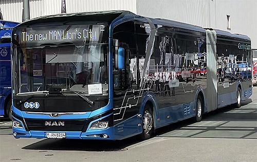 MAN Lion’s City E отримав титул «Автобус 2023 року»