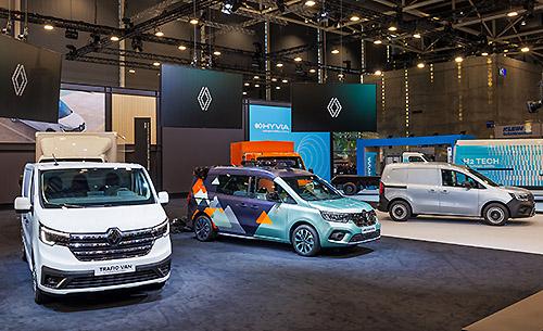 Renault представляє лінійку комерційних електрокарів на автосалоні в Ганновері