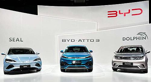       BYD, Geely  SAIC