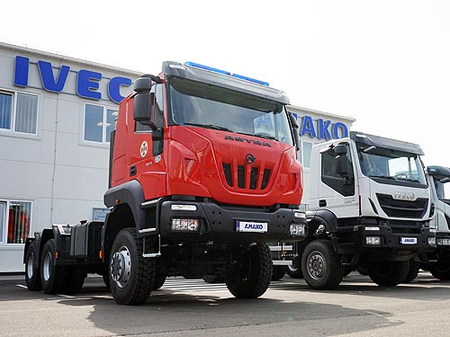 IVECO представила в Украине всю гамму полноприводной техники - IVECO