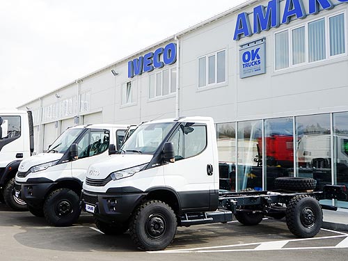 IVECO представила в Украине всю гамму полноприводной техники - IVECO