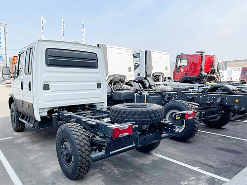 IVECO представила в Украине всю гамму полноприводной техники - IVECO