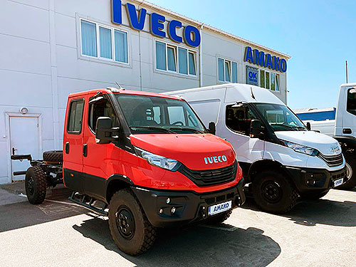 В Україні дебютував повнопривідний IVECO Daily нового покоління - IVECO