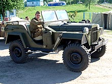 Автомобили Великой отечественной войны были замечены в Киеве