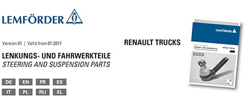  ZF Aftermarket      Renault Trucks