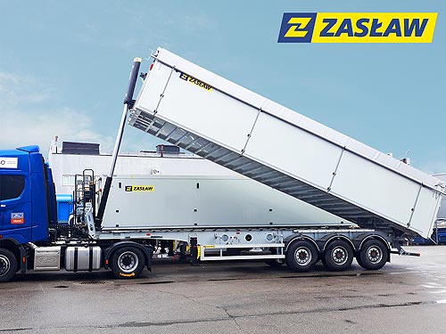 В Украину начались поставки обновленных моделей полуприцепов ZASLAW - ZASLAW