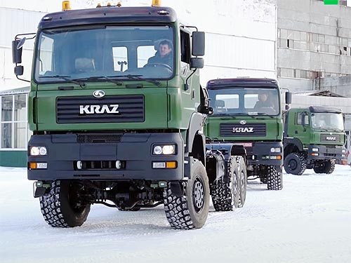 КрАЗ выпустил очередную партию тягачей для ВСУ 3