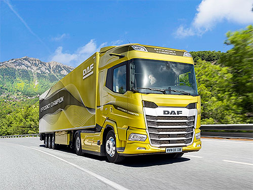 DAF демонструє рекордні результати з виробництва вантажівок у 2023 році