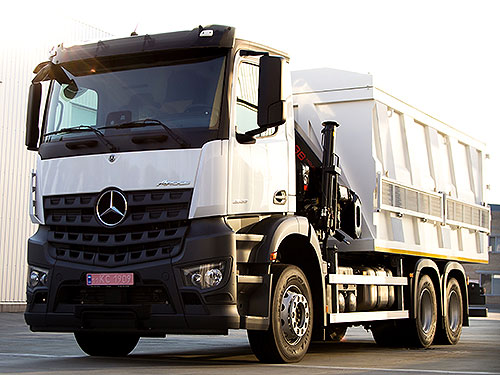 � ������ ����������� ���� ������������ ������ ��� �������� �� ��� Mercedes-Benz Arocs