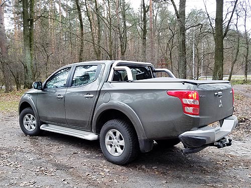 Легкая поездка по любым дорогам благодаря Mitsubishi L200