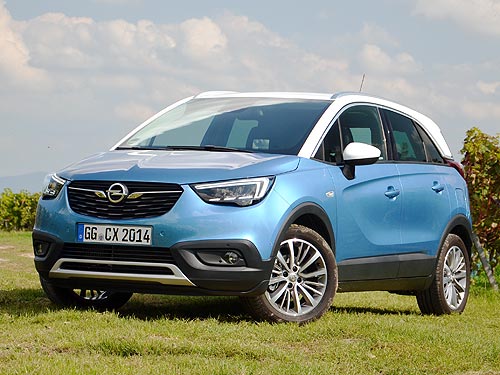 - Opel Crossland X:    SUV   