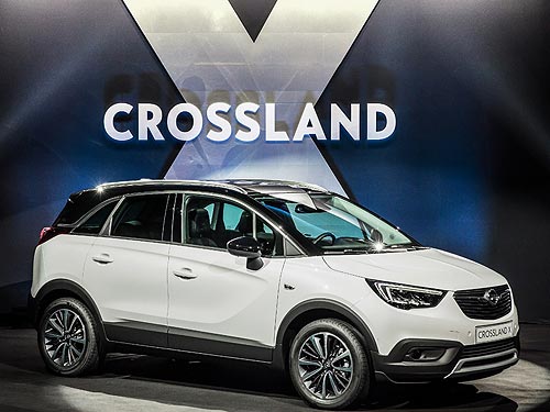 - Opel Crossland X:    SUV    - Opel