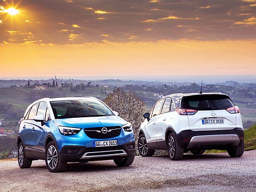 - Opel Crossland X:    SUV    - Opel