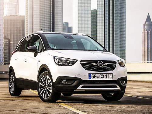 - Opel Crossland X:    SUV    - Opel