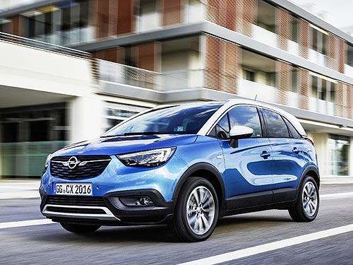 - Opel Crossland X:    SUV    - Opel