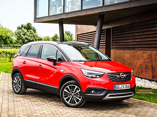 - Opel Crossland X:    SUV    - Opel