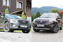 - Mazda CX-5 vs Renault Koleos:    - Mazda